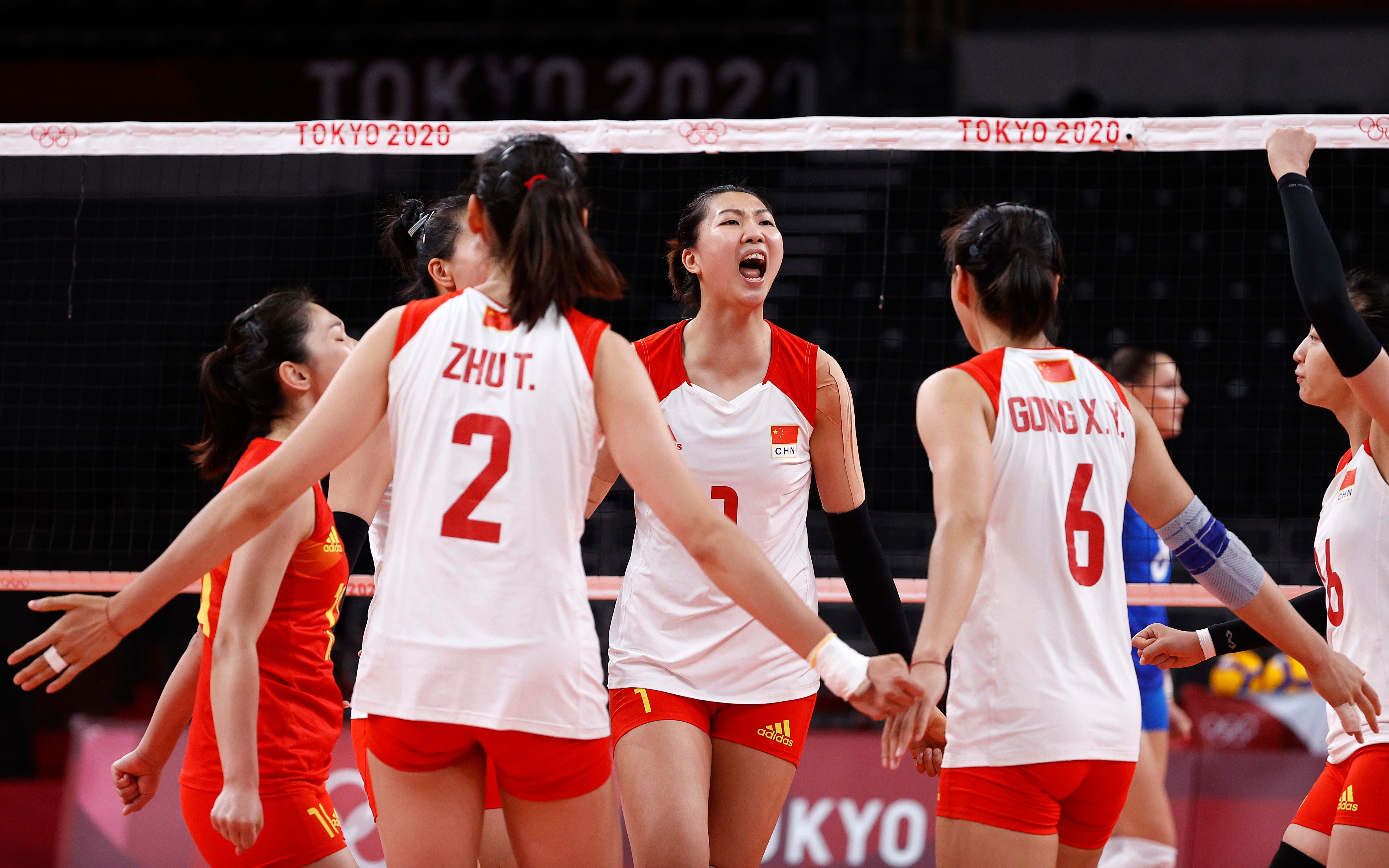 三连败中国女排2比3不敌俄罗斯奥运队