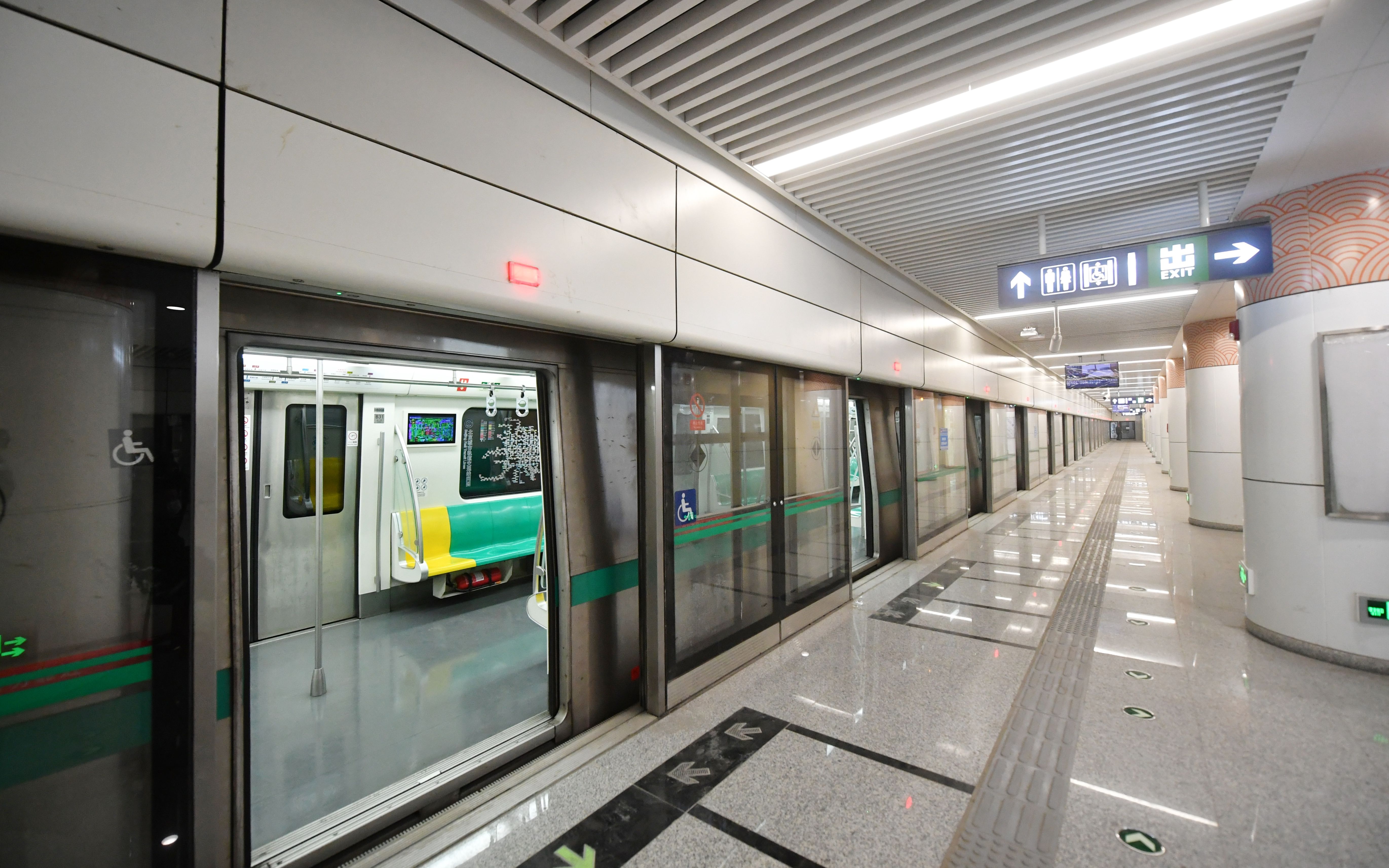 北京地铁8号线年底全线贯通王府井站前门站可换乘既有线路