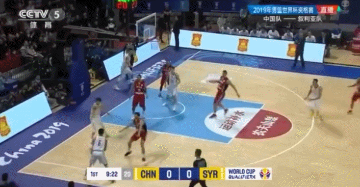 男篮世预赛中叙之战:吴前三分开挂,阿联上演暴扣