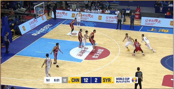 男篮世预赛中叙之战:吴前三分开挂,阿联上演暴扣