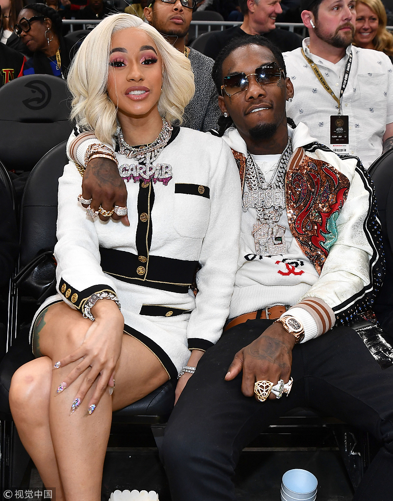 cardib宣布与丈夫离婚二人育有一女
