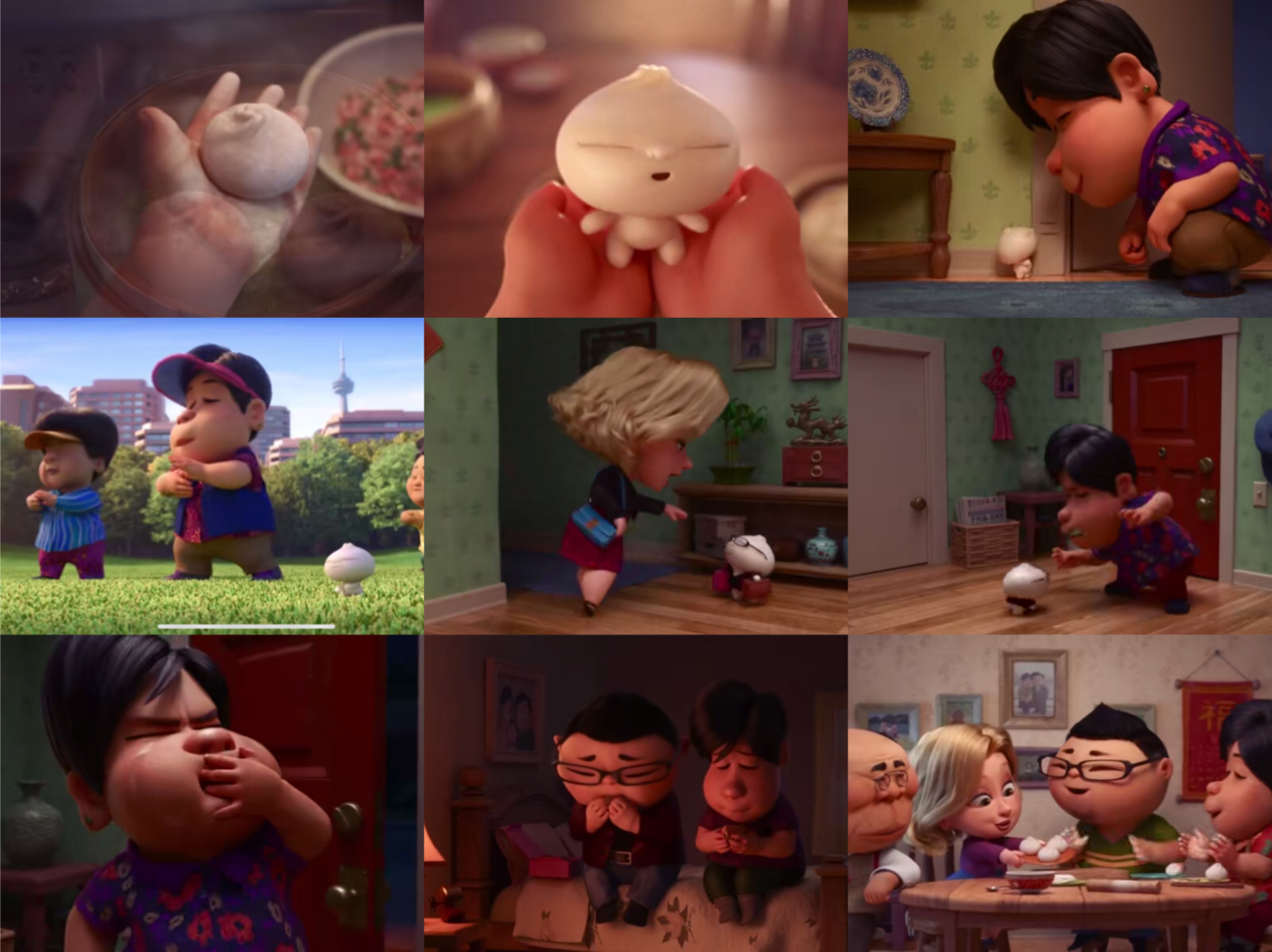 在刚刚结束的奥斯卡颁奖典礼上,一部中国风的动画短片《包宝宝》拿下