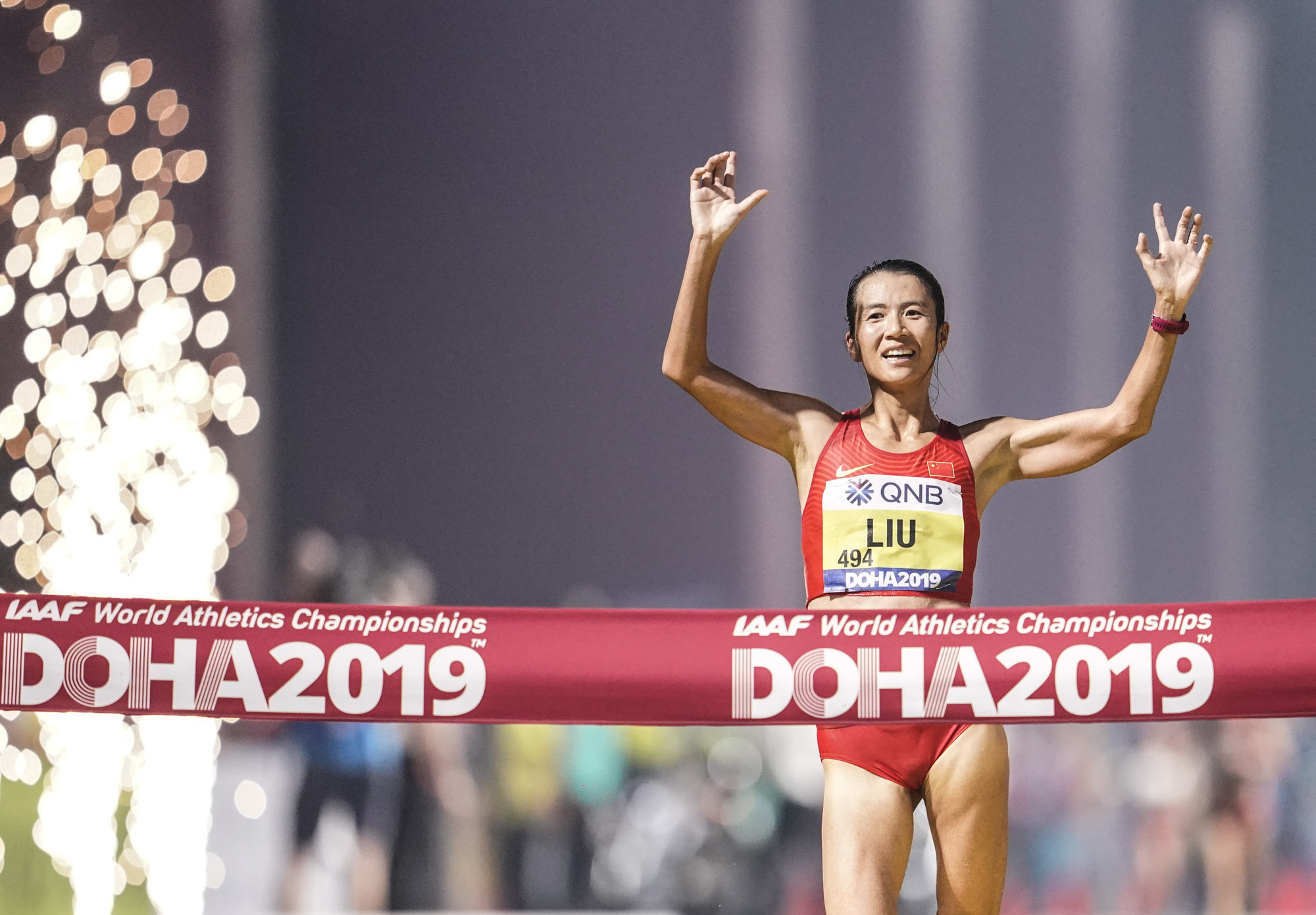 刘虹再夺冠中国选手包揽世锦赛女子20公里竞走前三
