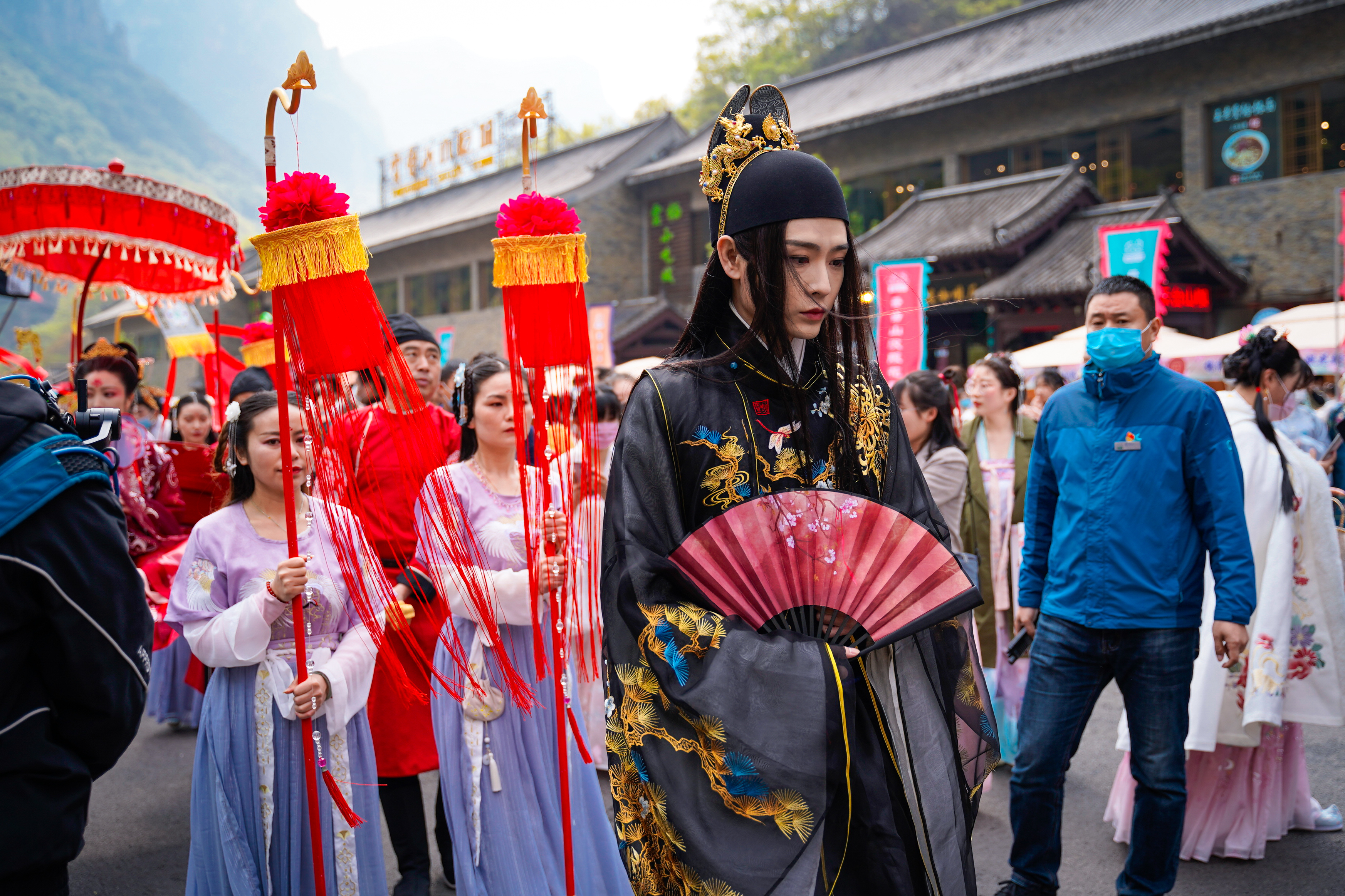 文化与山水激情碰撞锦绣中华云台山汉服花朝节盛大开幕