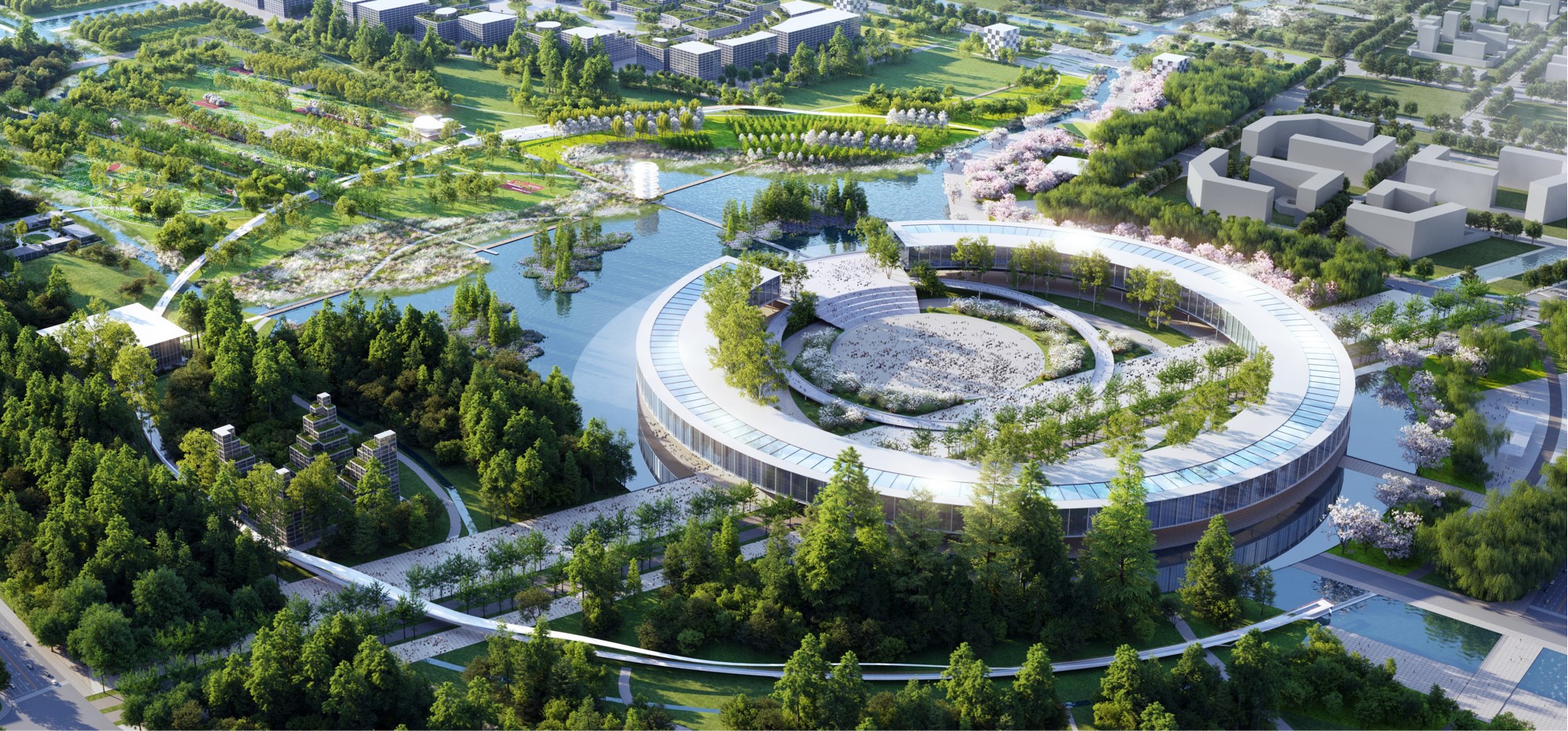 3.6平方公里大兴机场临空区中央生态公园设计方案亮相