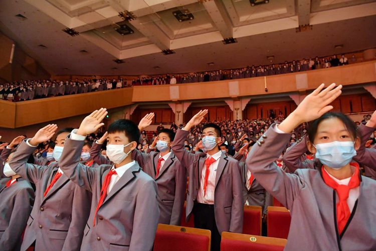 礼赞建党百年 北京市东直门中学金帆交响乐团奏响红色经典