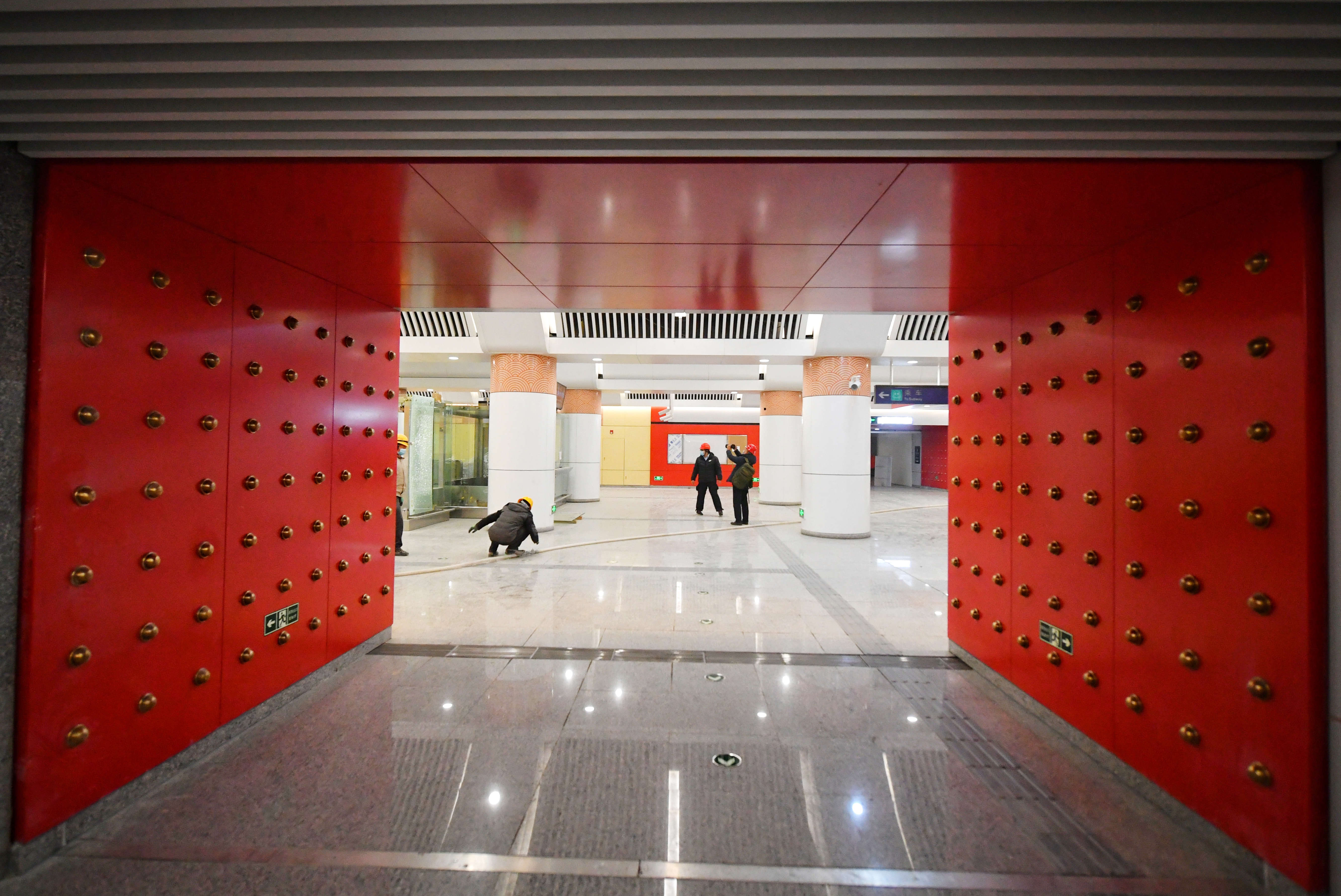 北京地铁8号线年底全线贯通王府井站前门站可换乘既有线路