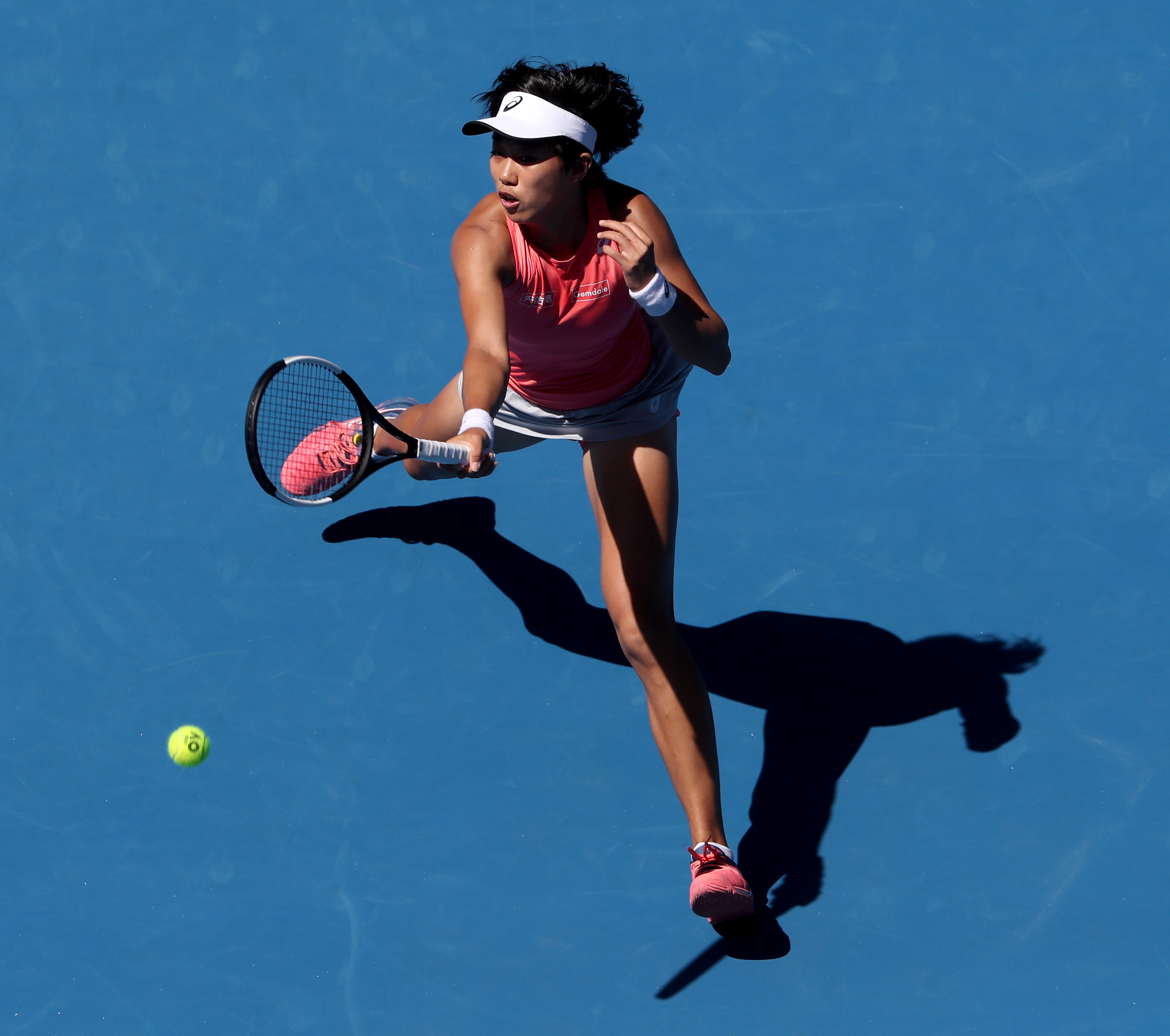 张帅决胜盘错失良机。图/Ron Angle