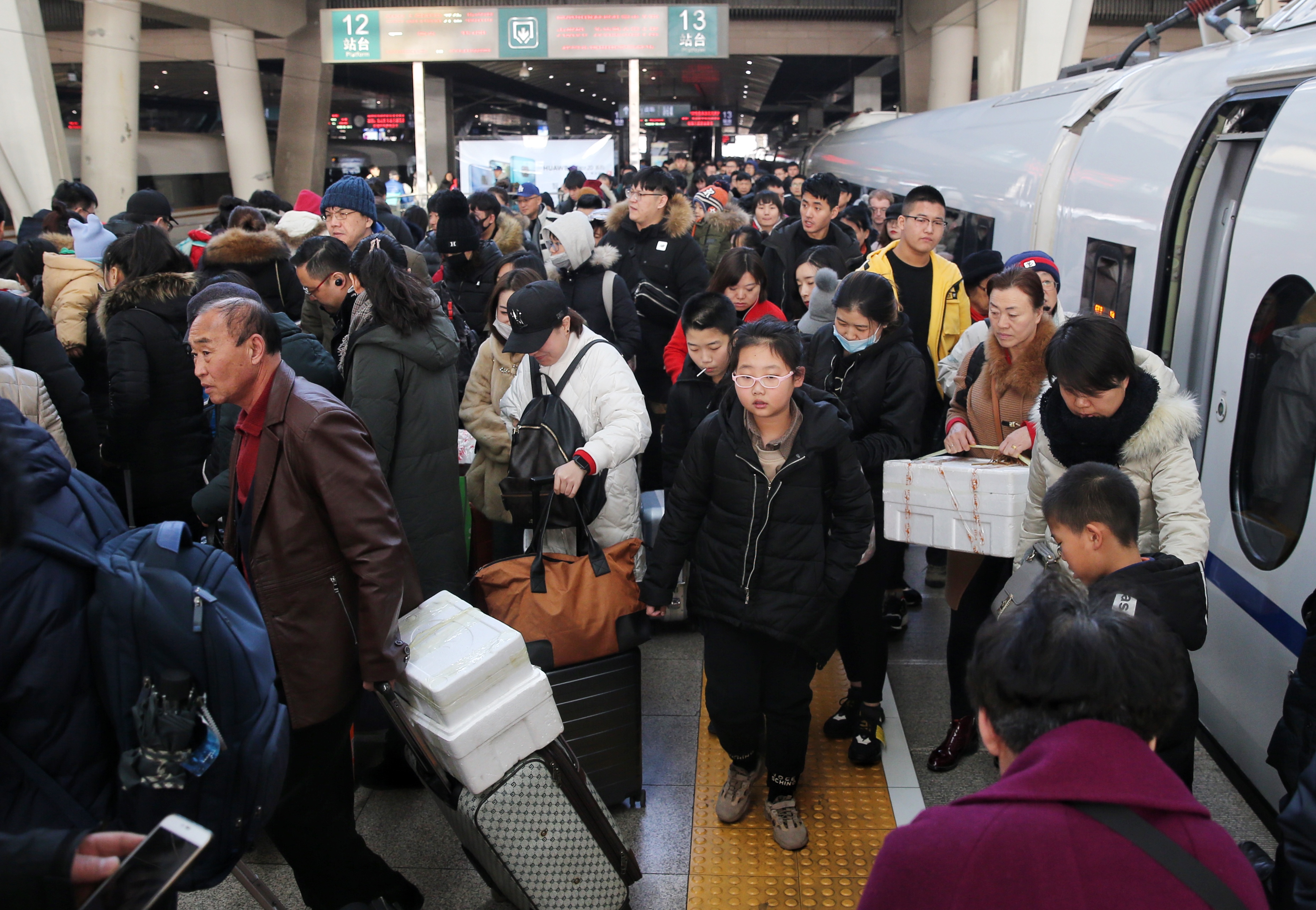初五起北京南站将迎返程高峰