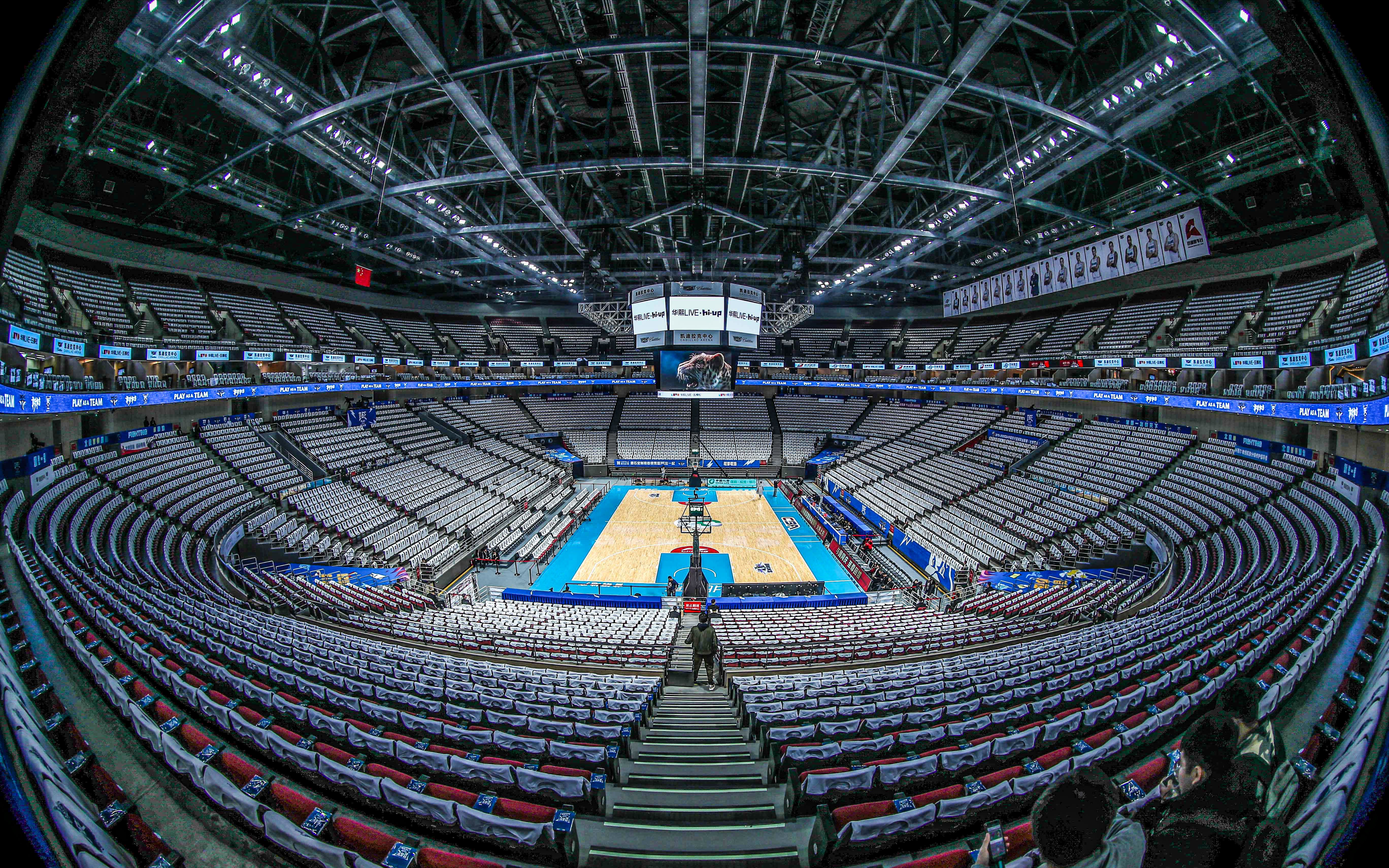 中国最美篮球场图片