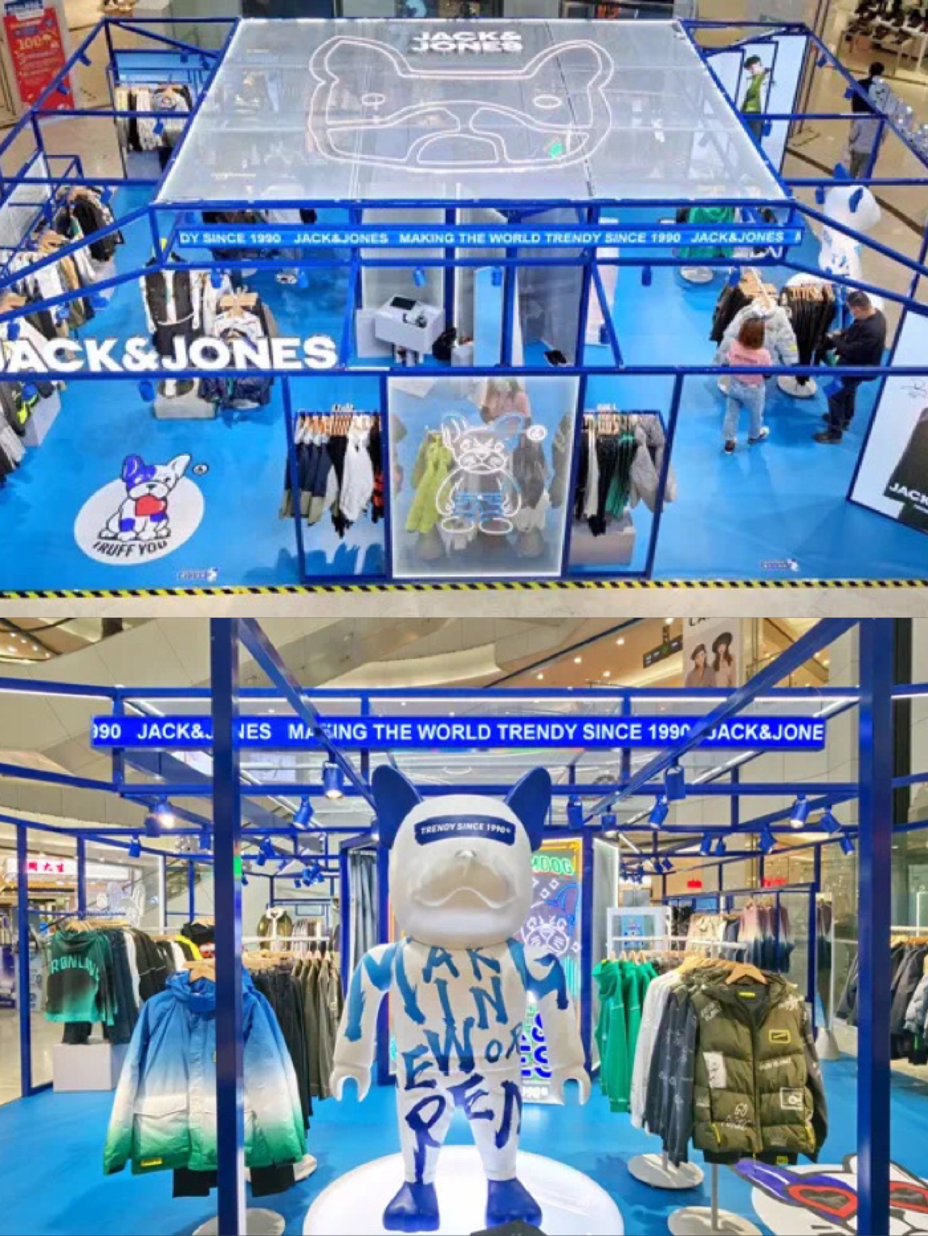 即日起至11月9日,jack & jones city fun club 快闪店亮相翠微百货