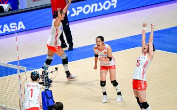 中國女排戰(zhàn)勝保加利亞女排 取得世界女排聯(lián)賽中國香港站兩連勝