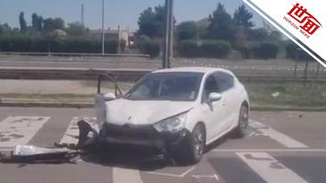 國際丨意大利4名兒童駕駛被偷車輛撞死路邊老人 逃逸監(jiān)控曝光