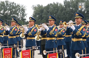 最大規模軍樂團即將亮相抗戰勝利80周年閱兵活動