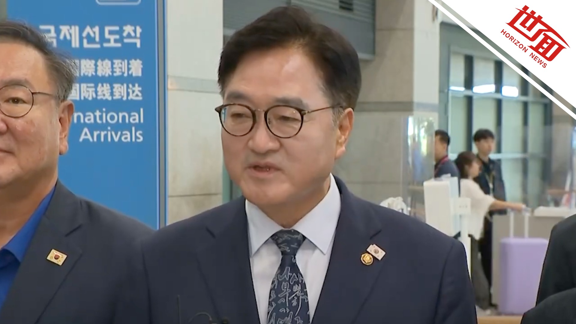 韩国国会议长禹元植称与金正恩握手“本身就是成果”