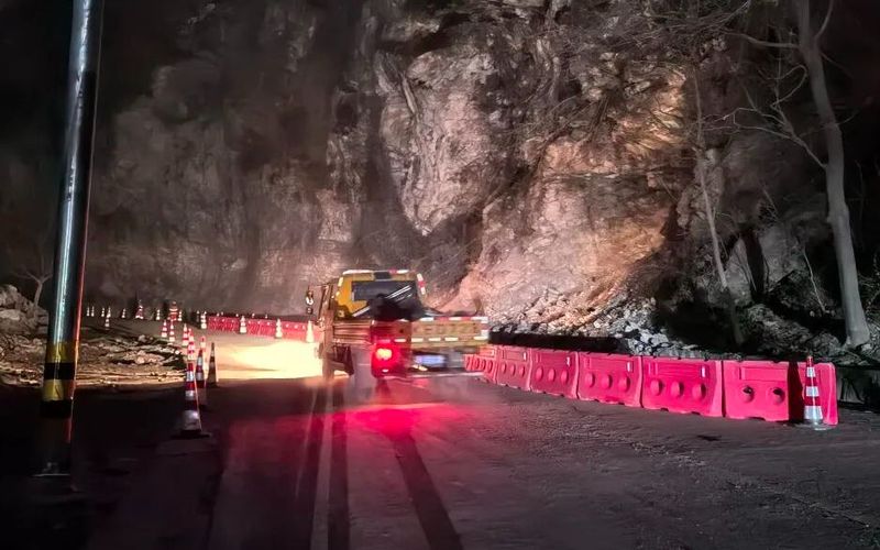 G108国道房山段塌方路段恢复通车 — 新京报