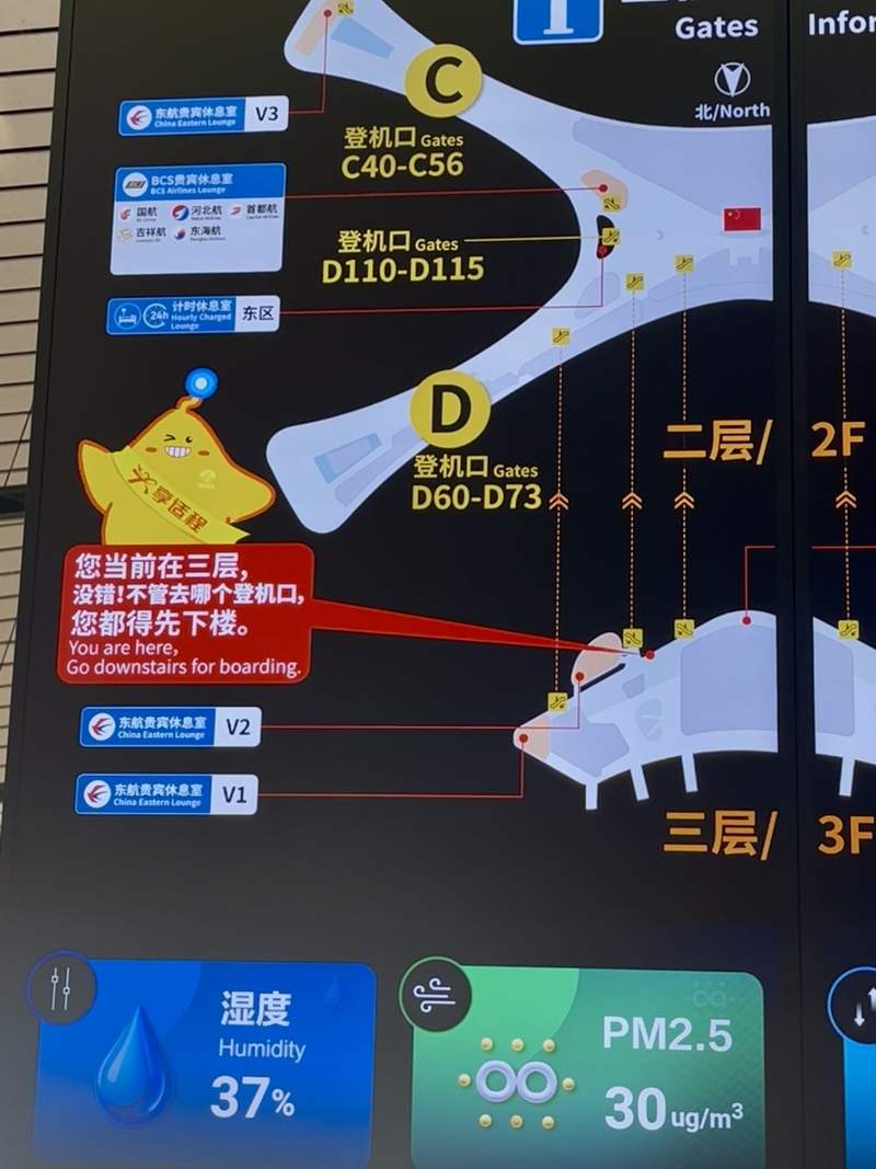 儿化+絮叨，大兴机场航站楼提示语倍儿有味道 — 新京报
