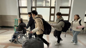视频｜北京站“爱心服务”暖归途