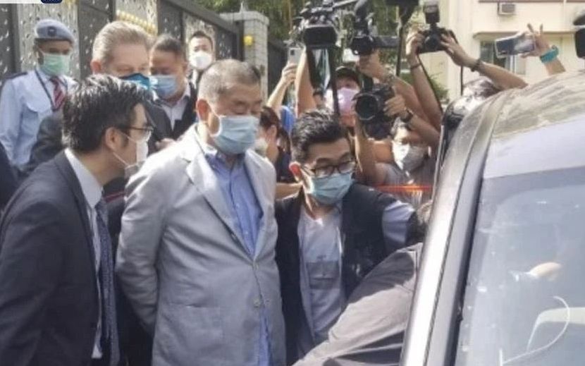 黎智英被判监禁20年 香港警方：香港法治精神的最佳写照