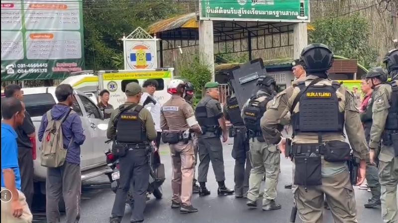 泰国警方已逮捕校园枪击案枪手 被挟持人质获救