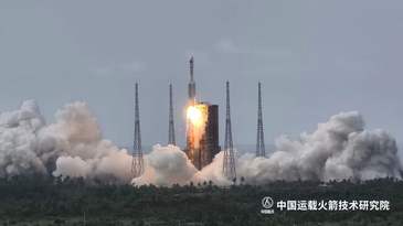 天舟十号货运飞船发射任务取得圆满成功
