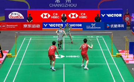 刘圣书/谭宁获得中国羽毛球公开赛女双冠军