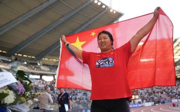中国“投掷双姝”严子怡、冯彬加冕钻石联赛年度总冠军
