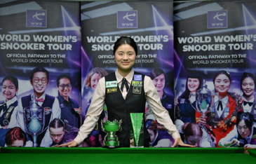 白雨露夺得女子斯诺克英锦赛三连冠 将重返世界第一