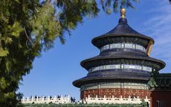 128.56万游客中秋游览北京市属公园，天坛公园游客量最多