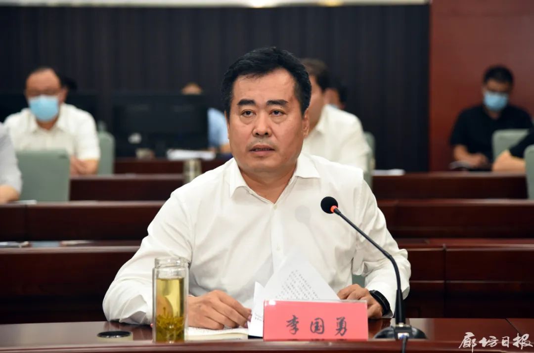 李国勇任廊坊市代市长2020年,李国勇调任保定市委常委,常务副市长