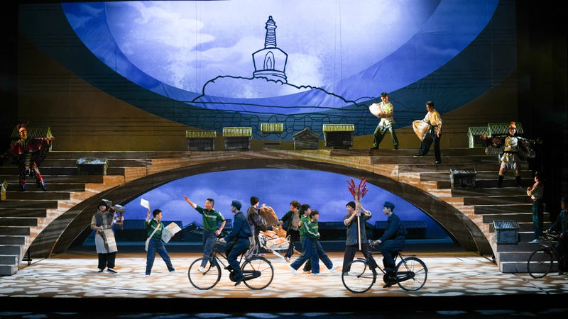 新编京剧《愿望》国家大剧场首演，娃娃生挑梁陈说少先队的故事 — 新京报