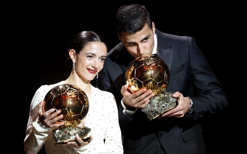 罗德里荣获金球奖，他说这是西班牙足球的乐成 — 新京报