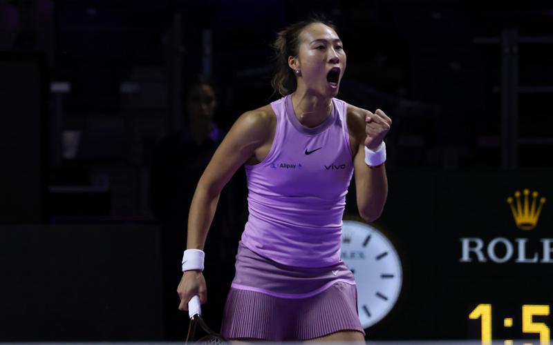 郑钦文让不雅众“别喊了”，赛后为没操作盛意情致歉 — 新京报