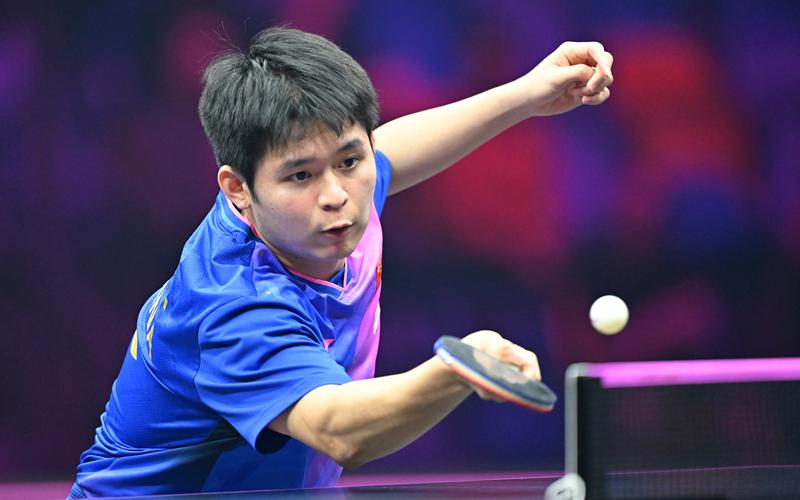 林诗栋克制“黑马”，国乒六将挺进法兰克福冠军赛八强 — 新京报