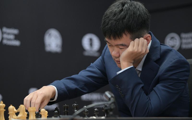 第28回合下出败招，国象世冠赛丁立人5比6落伍 — 新京报