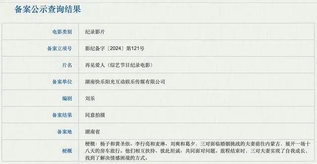 综艺《再见爱人》要拍成记实片子，不雅众为甚么不买账？丨娱论 — 新京报