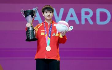 国际乒联最新排名出炉，孙颖莎位列女单世界第一
