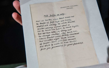 英国作家C.S.刘易斯一首诗歌遗作被发现，写于1935年
