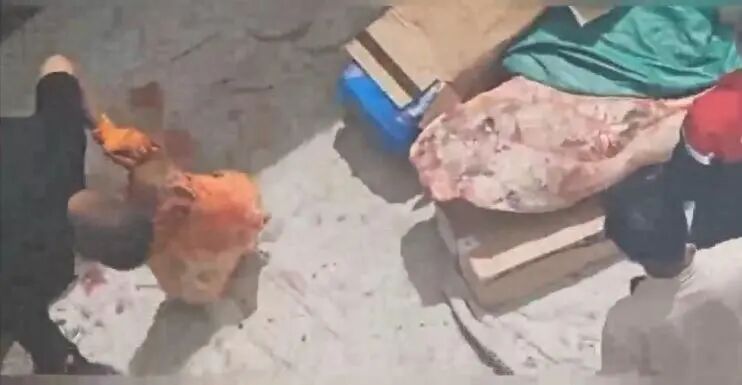 肉铺涉嫌给生肉染色，真相必须知道