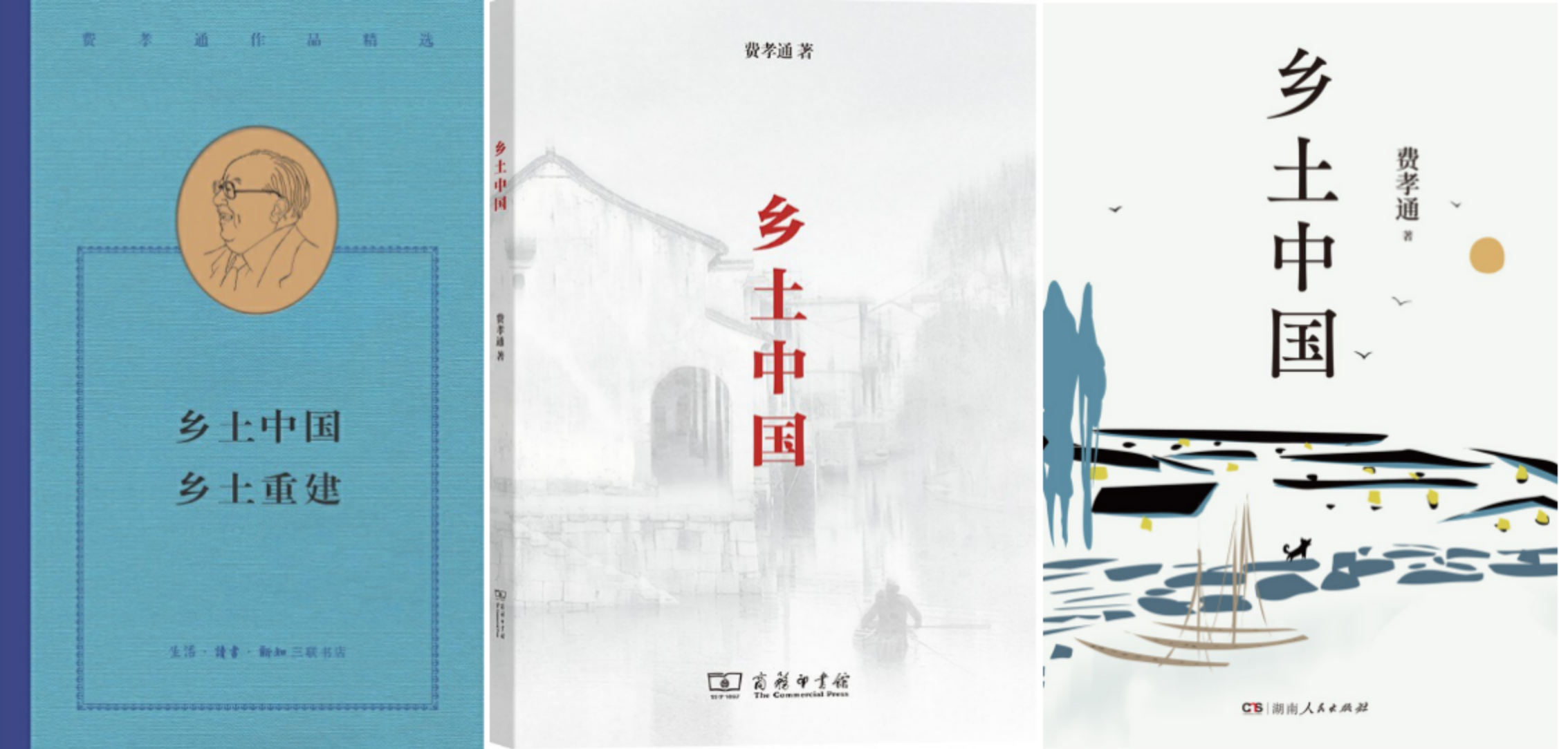 一个“乡土中国”，三种英文表述