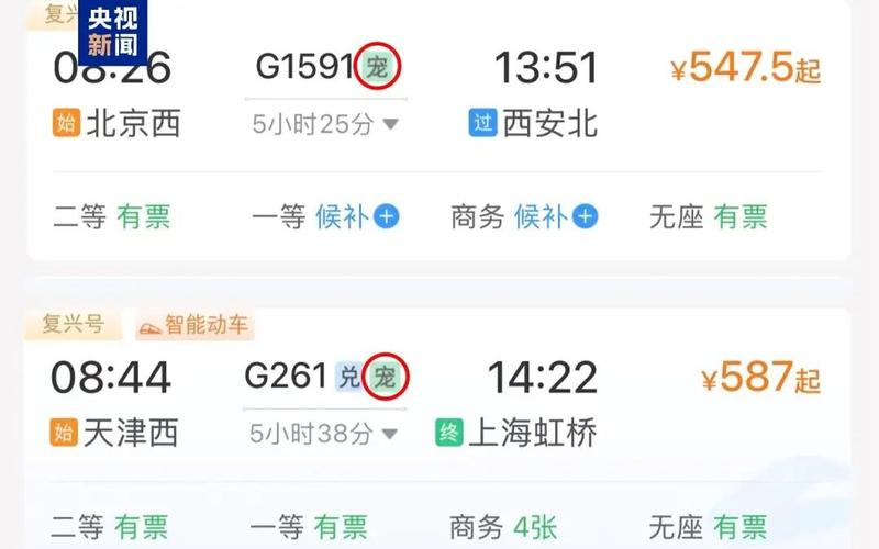 宠物可径自“乘列车”，也是一种“宠客”