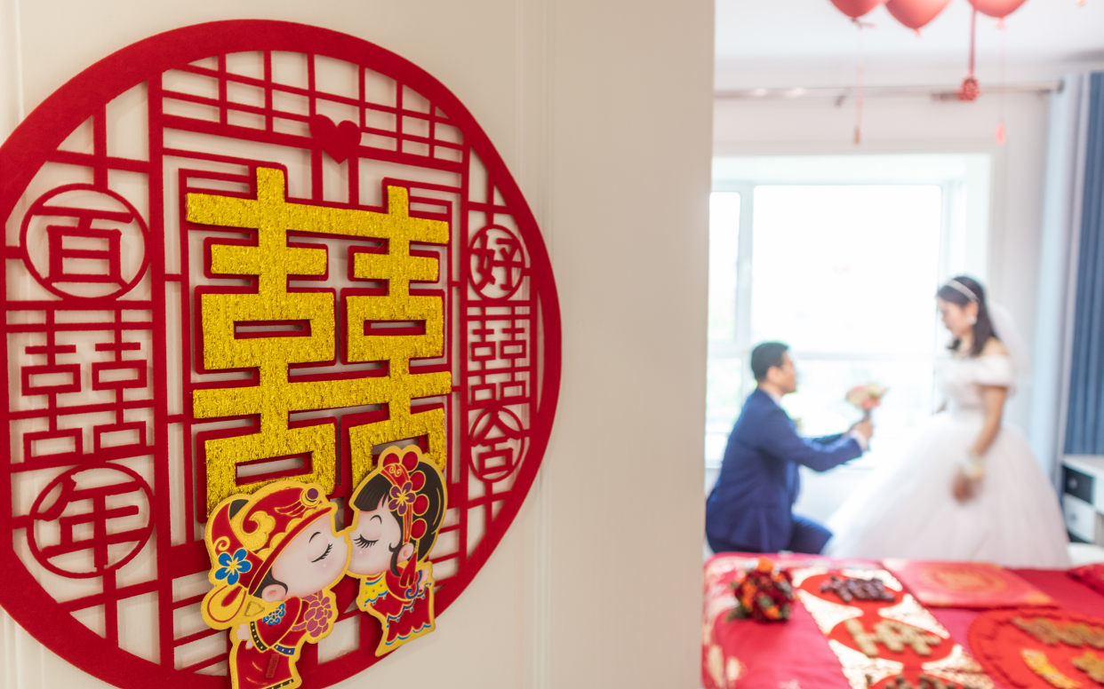 结婚后最多可获得40,000元人民币，这也是促进分
