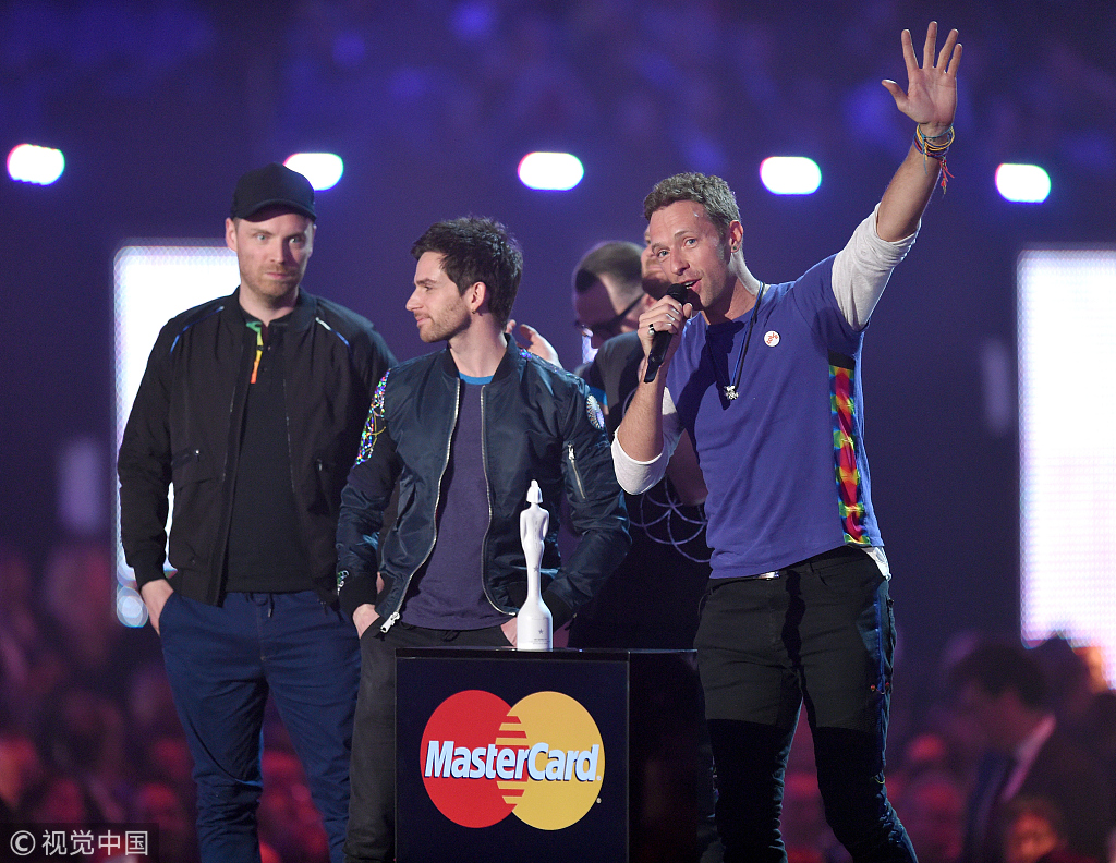 会玩酷玩乐队改新名字携菲董发电子新歌