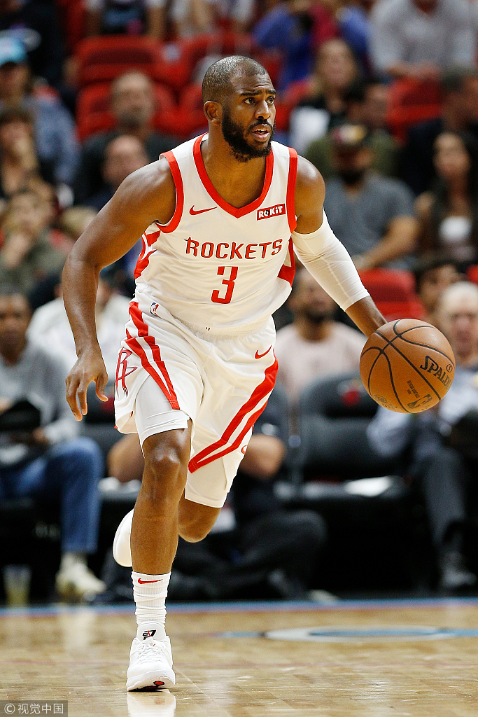 保罗预计至少伤缺2周他缺席的比赛火箭全输了