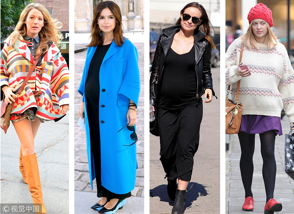 陈意涵怀孕不显肚学明星准辣妈穿搭孕期也美美哒