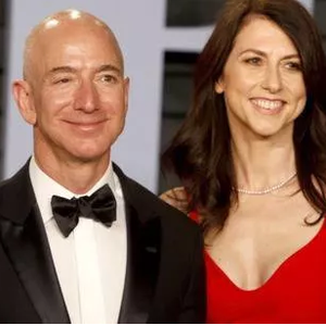 亚马逊老板离婚 一个首富离开了 两个首富站起来