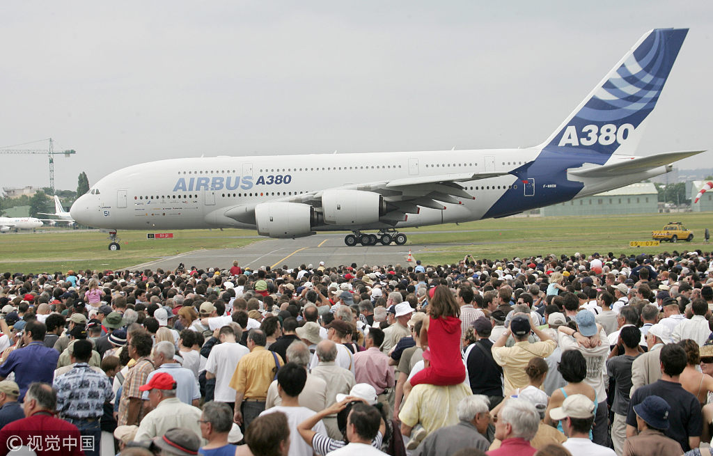 空客A380。