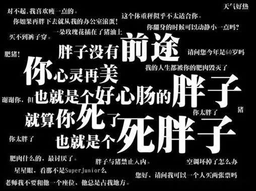 你的体重,是你的社会等级宣言?