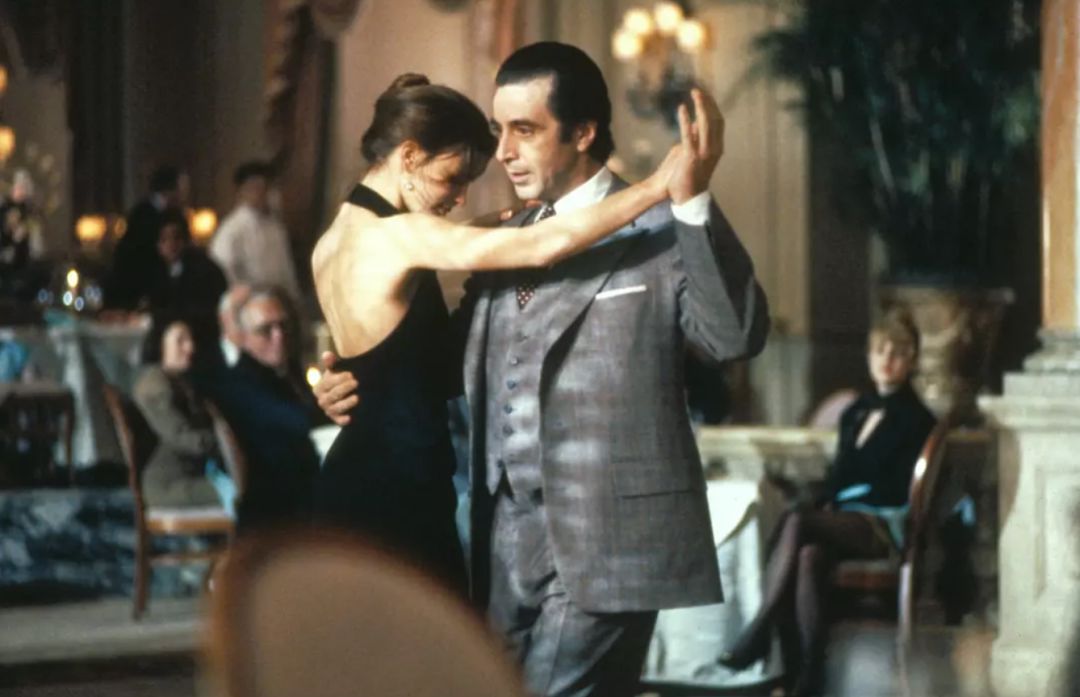 艾尔·帕西诺(Al Pacino)在《闻香识女人》中。