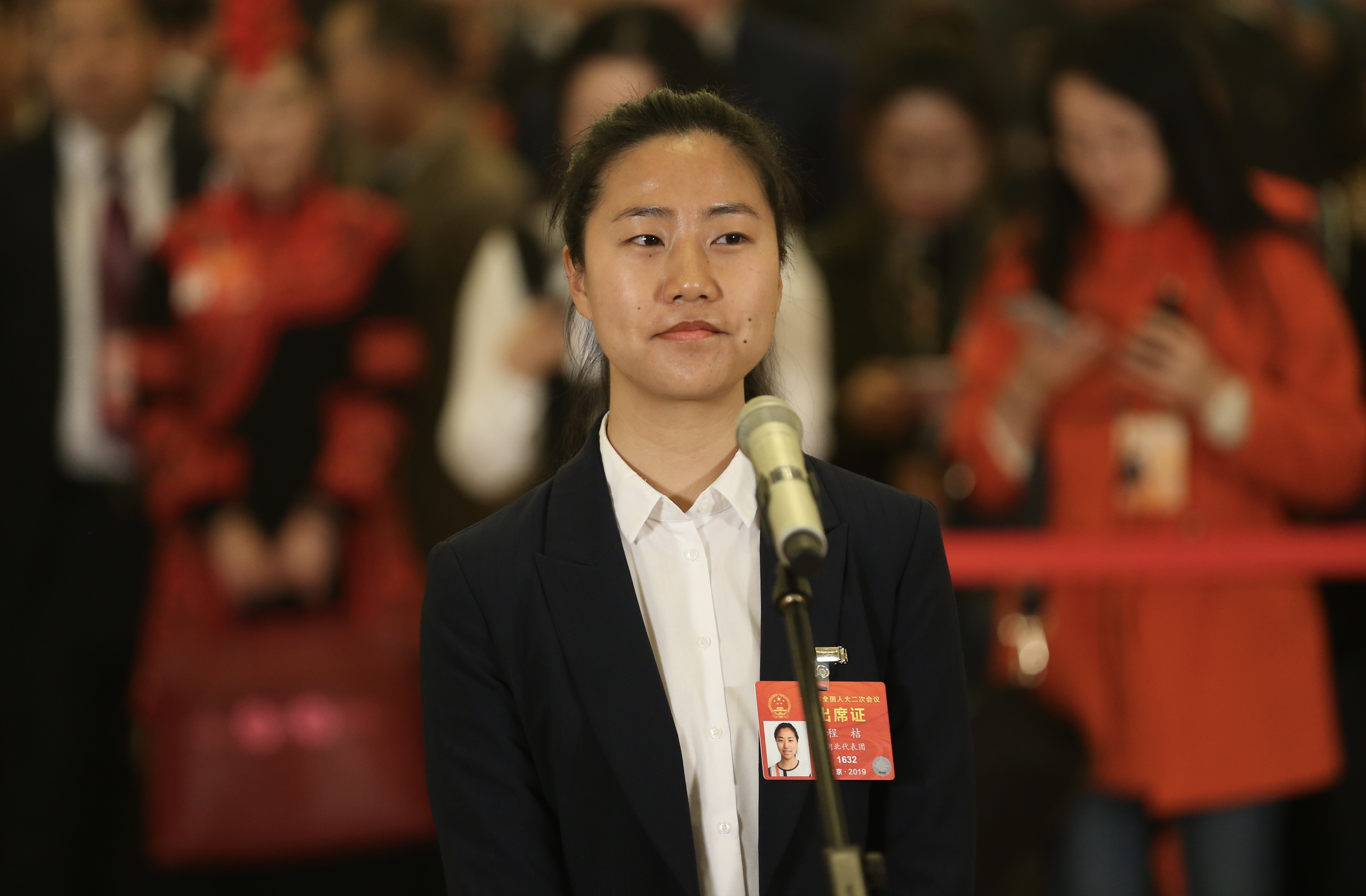 代表通道|女村支书程桔:希望更多扶贫车间落地农村